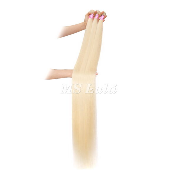 Virgin Natural Straight Hair Bundles 613# - Image 7